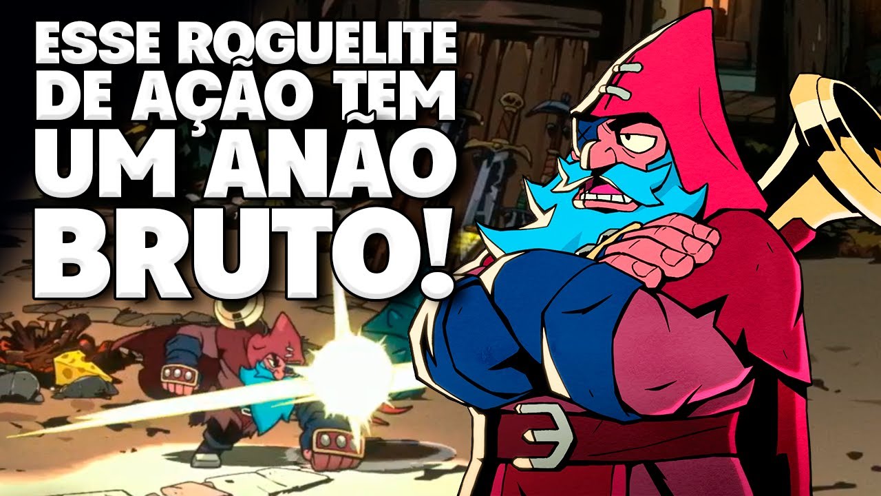 Joguei com o ANÃO PORRADEIRO em um ROGUELITE BEAT ‘EM UP | Absolum