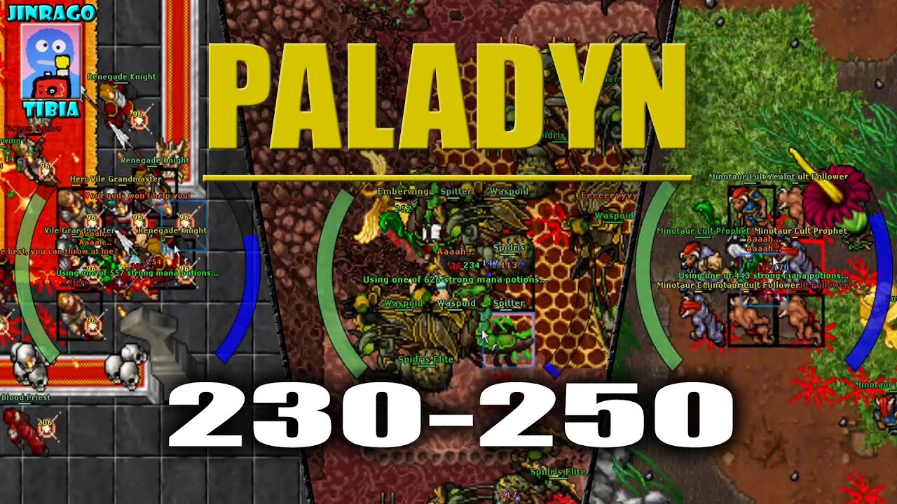 Tibia - Paladyn : Obronca Carlin zjedzony przez robale odc.12 :D Nowy serwer Nowa przygoda !