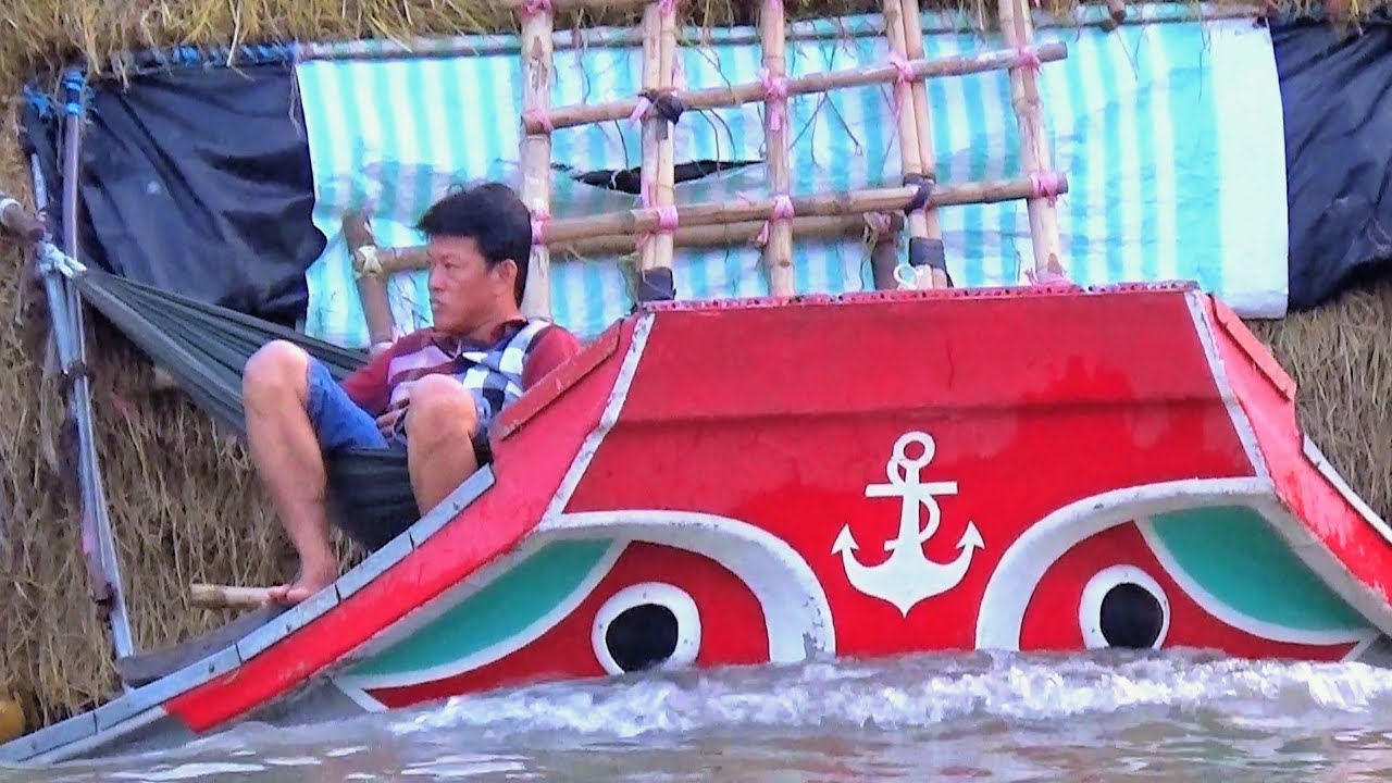 The lives of people living on the river require them to overcome the floodwaters.
