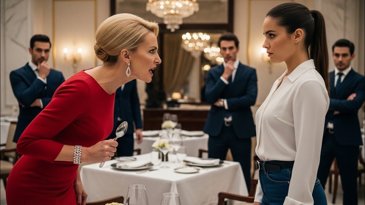 “RECOGE ESO DEL SUELO AHORA” — La Jefa Humilla a la Camarera… Minutos Después, TODOS Quedan en SHOCK