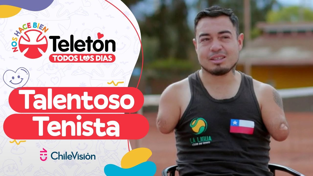 ¡EL TENIS ES PARA TODOS!🎾 Conoce la impresionante historia de Nicolás Basaez - Teletón 2023