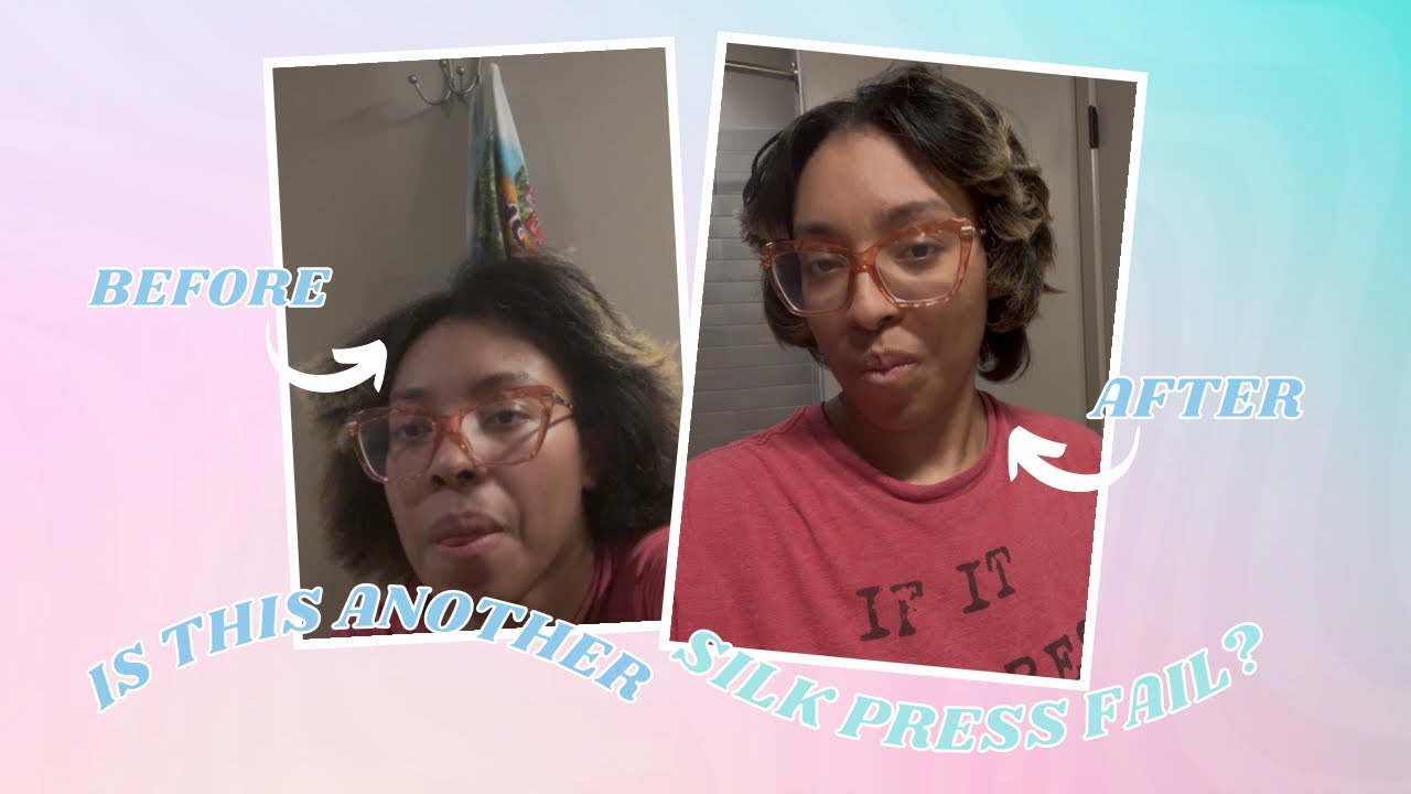 Is this another silk press fail on type 4 natural hair? Feat. Golez Choco Smoothing 