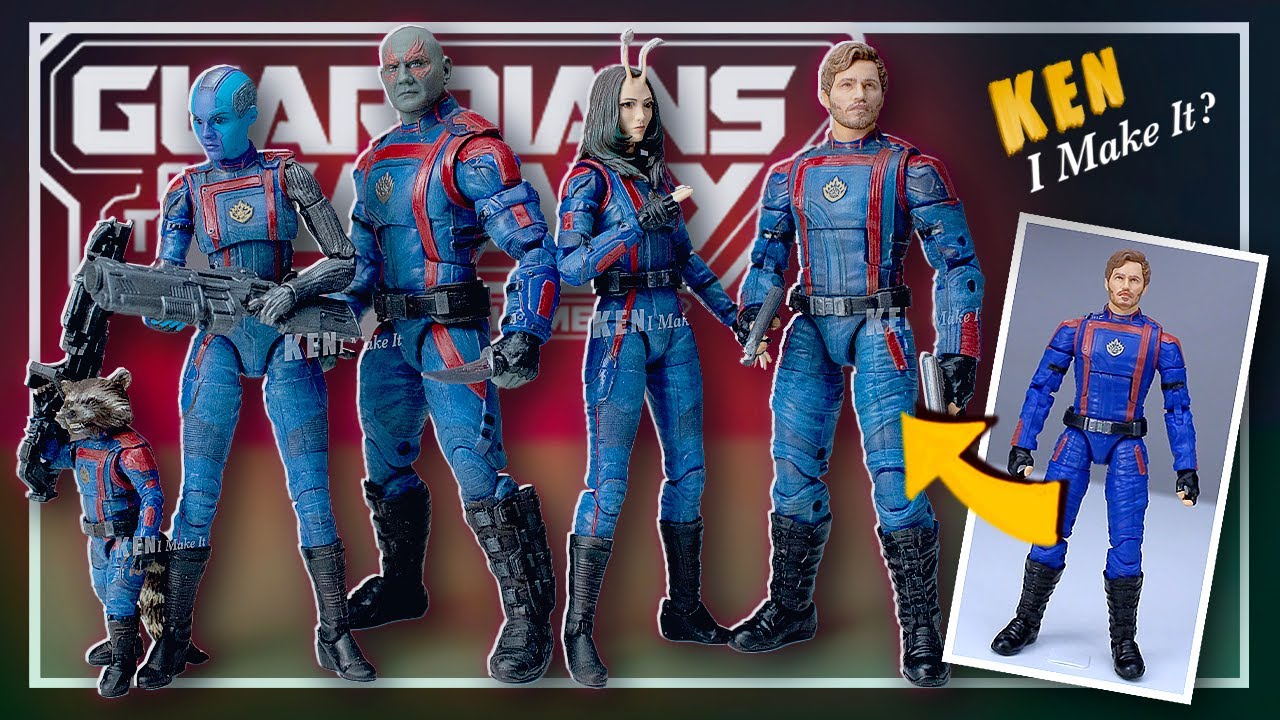 Ремонт фигурок Marvel Legends GUARDIANS OF THE GALAXY vol 3 | Ken I Make It