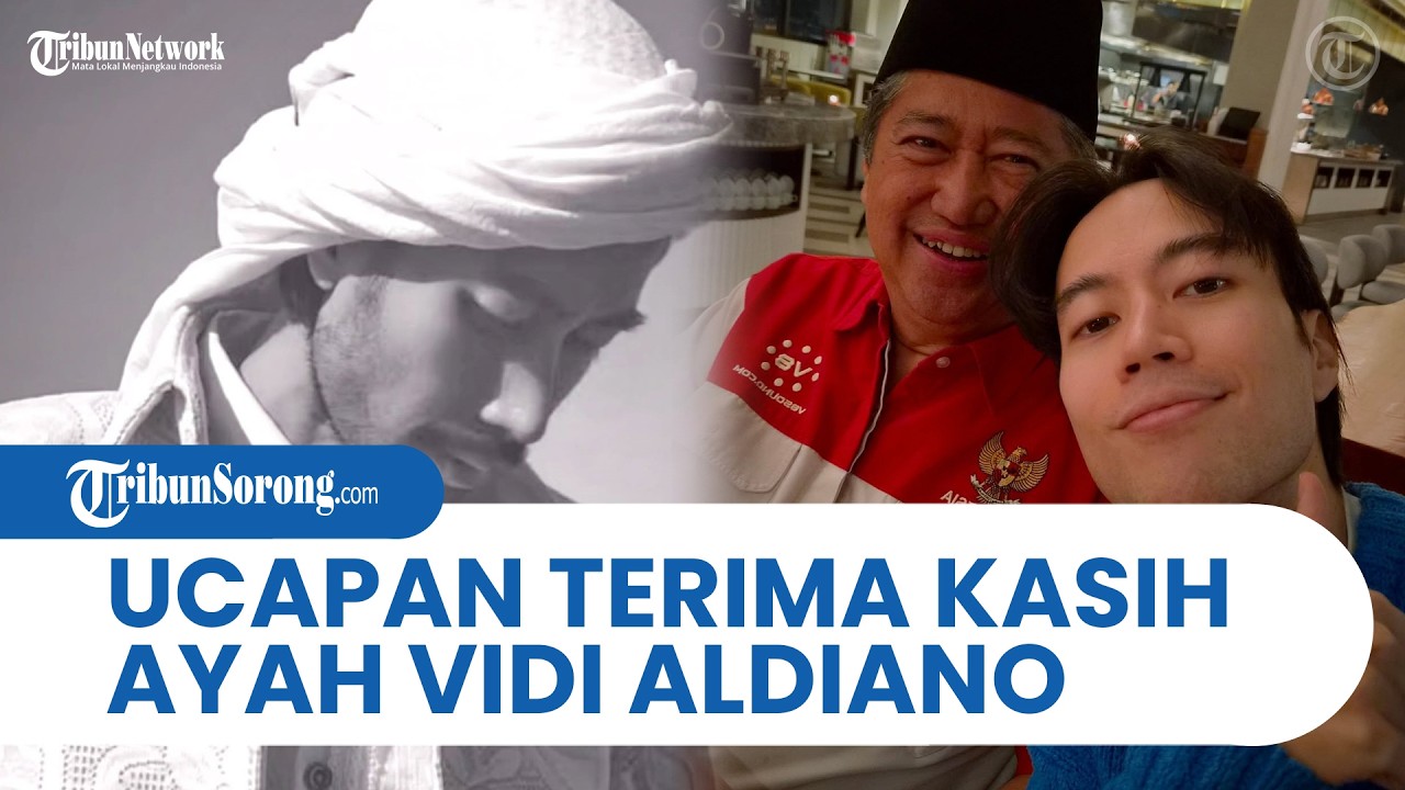 SANG AYAH SAMPAIKAN TERIMA KASIH Pemakaman Musisi Vidi Aldiano di TPU Tanah Kusir Dipenuhi Sahabat