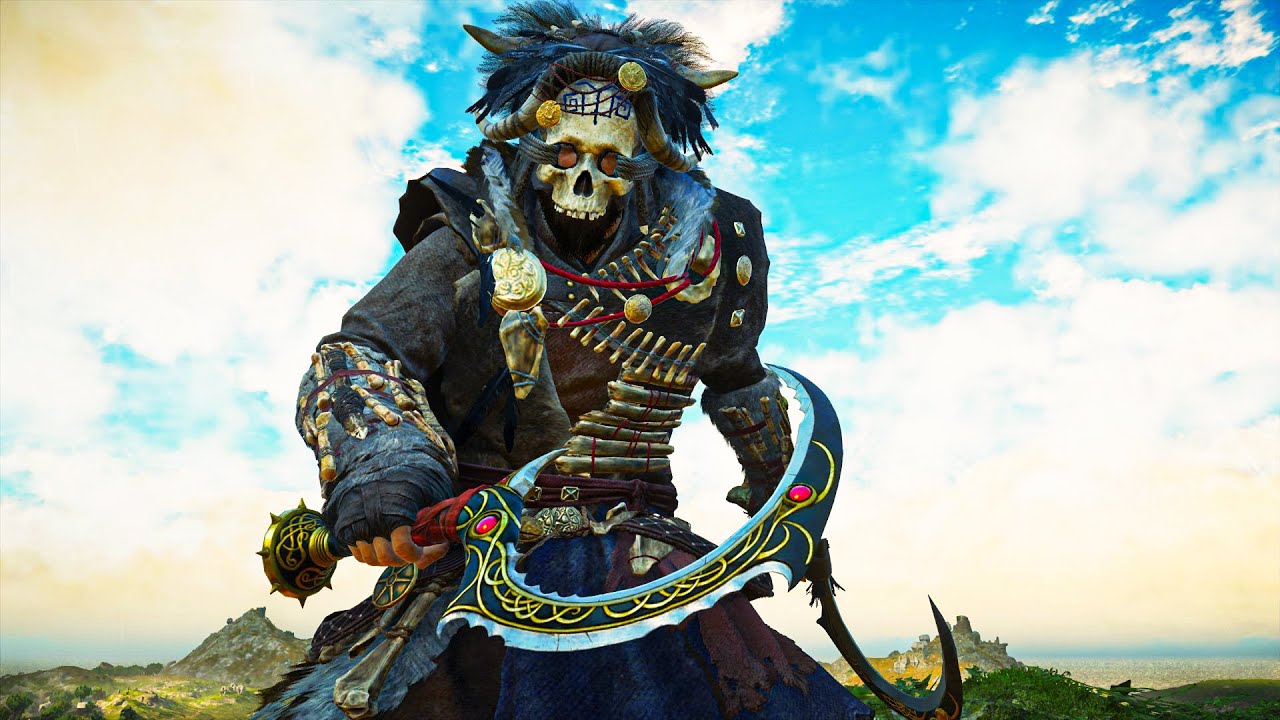 Assassin's Creed Valhalla - Druidic Assassin Stealth Kill and Brutal Combat Gameplay