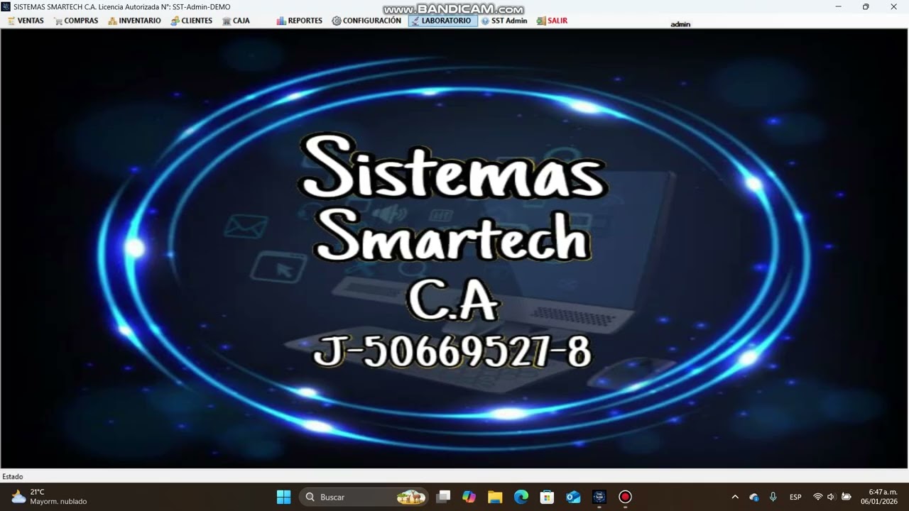 Demostración SST Admin V1 0