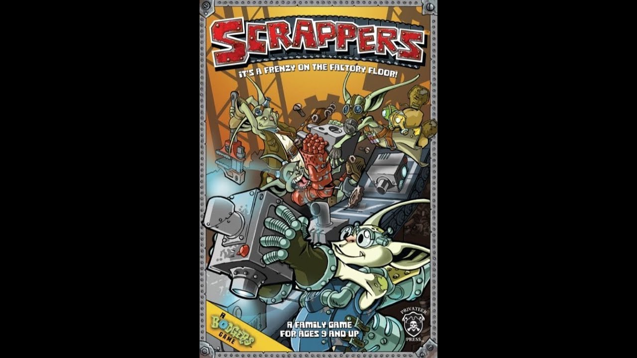 Scrappers Board Game Video