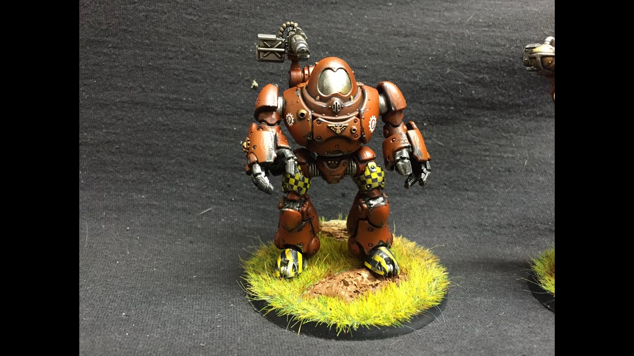 How To Paint Adeptus Mechanicus Kastelan Robots