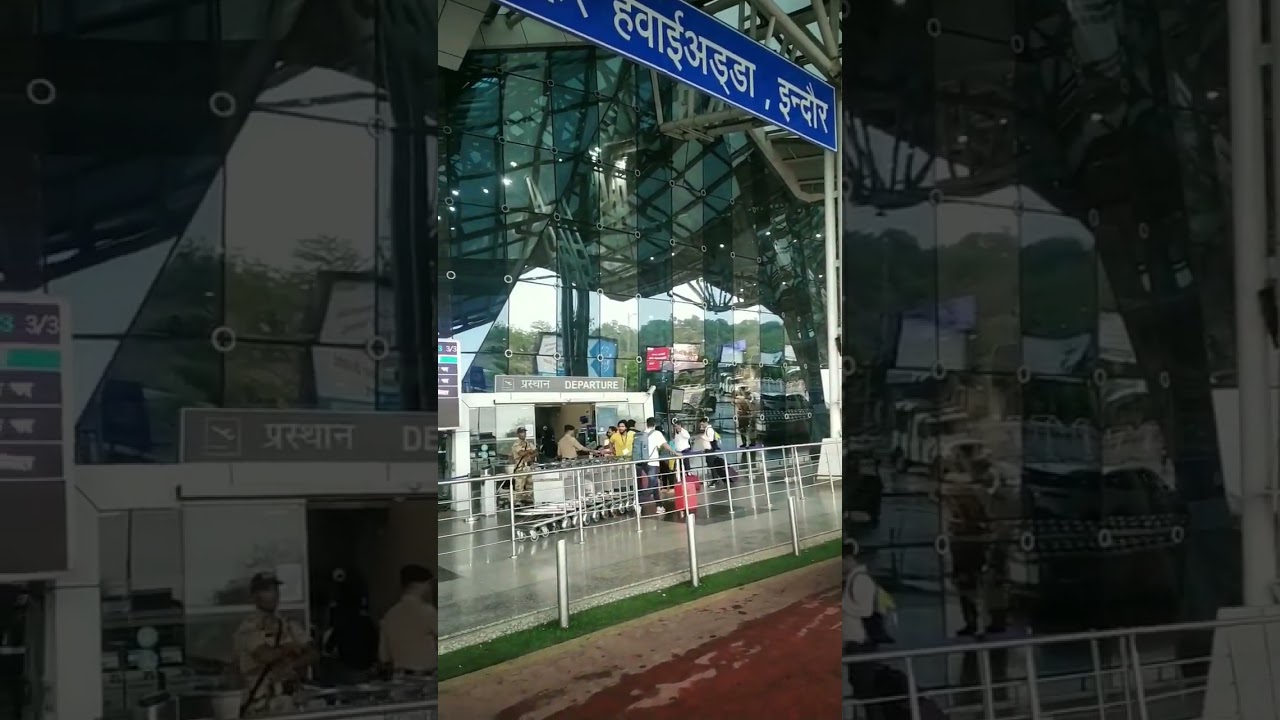 Indore Airport 😍 #indoreairport #indore #deviahilya #shorts