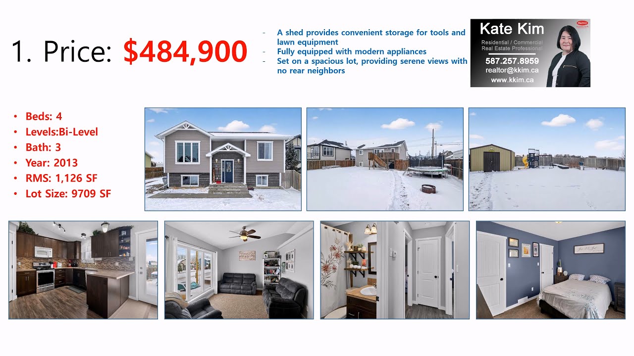 A complete collection of house for sale in and around Lethbridge, AB, uploaded in 2026.1-Kate Kim