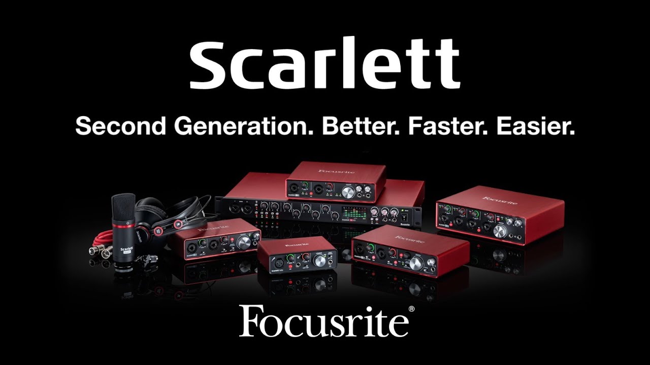 FOCUSRITE SCARLETT 6i6 2ND GENERATION