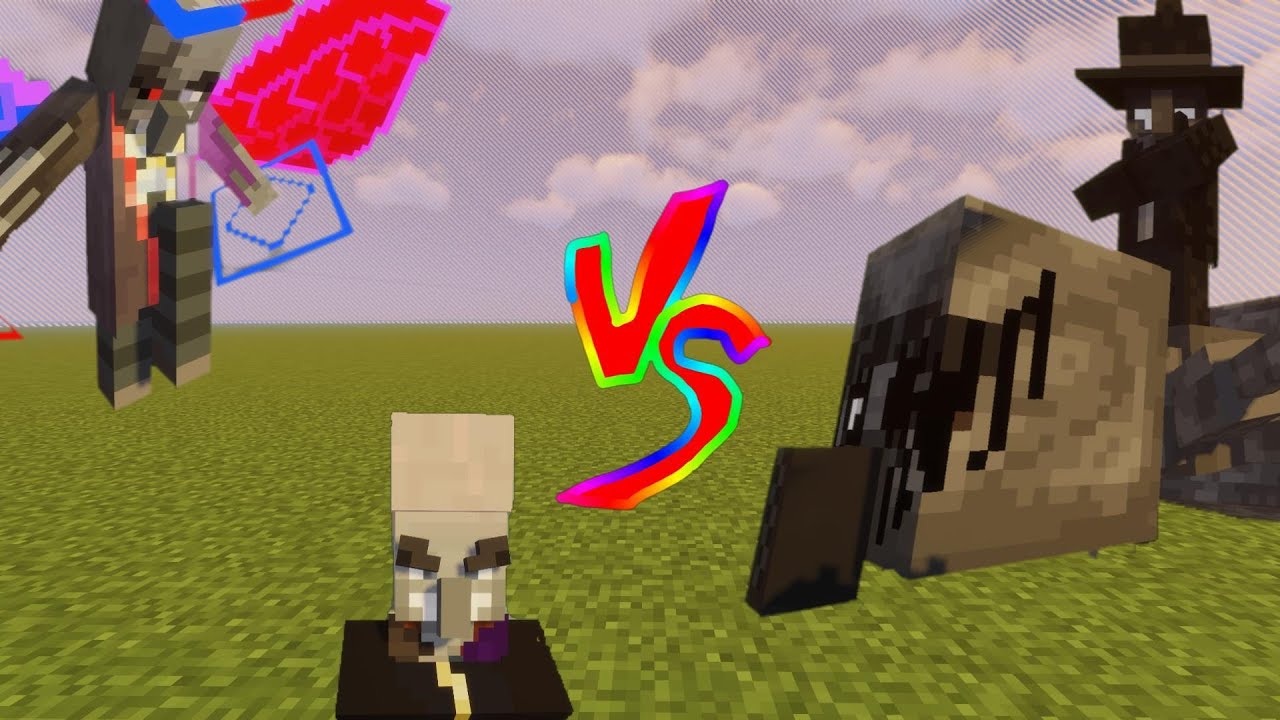 HARDER Spiritcaller vs Freakager vs Magispeller | Minecraft  Mob Battle