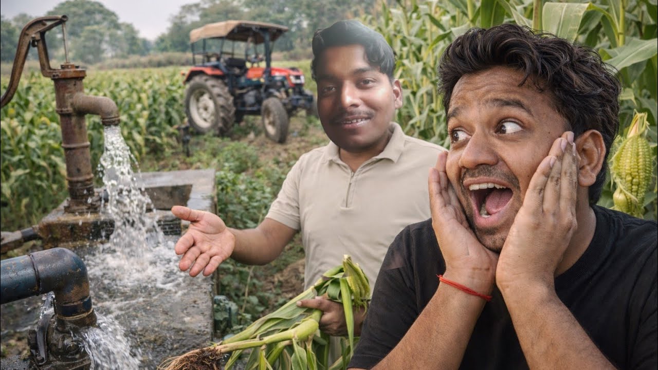 My Village Life: Tractors, Tubewells & Our Massive Corn Field! 🌽🚜