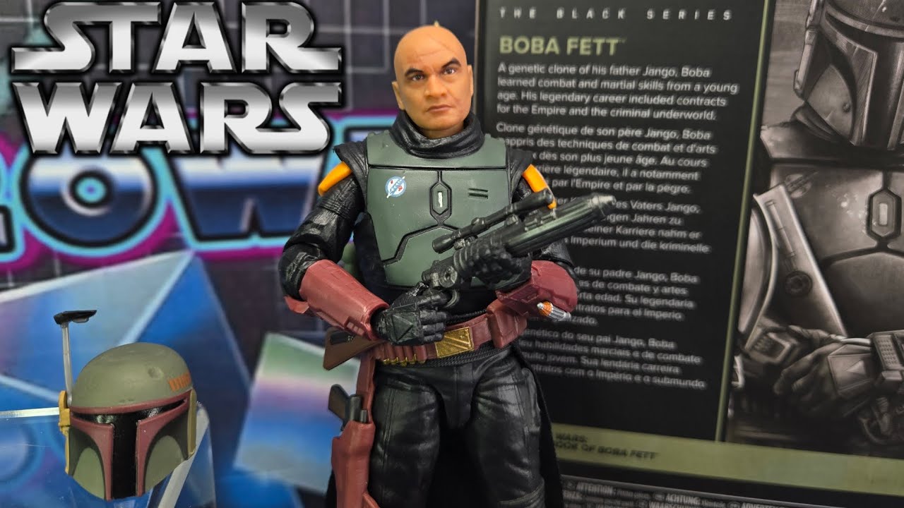 Book Of Boba Fett Black Series Unboxing 