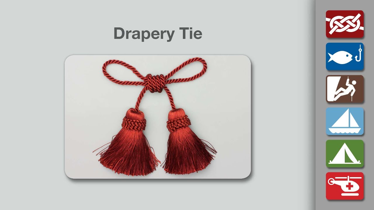 Drapery Tie | Hold Back your Curtains with the Drapery Tie