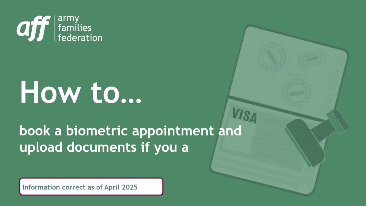 How to book a biometric appointment and upload documents if you are in the UK