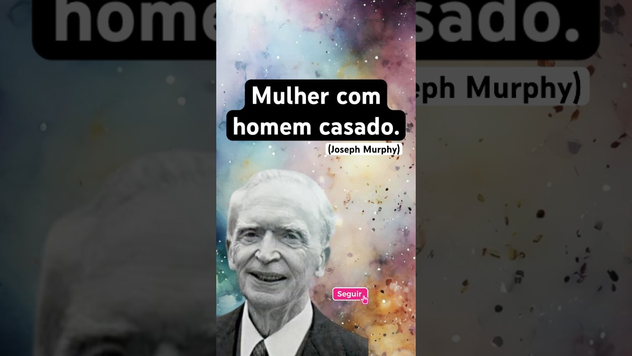 Joseph Murphy aconselha mulher. #josephmurphy #leidaatra&ccedil;&atilde;o #poderdosubconsciente  #fypyoutube