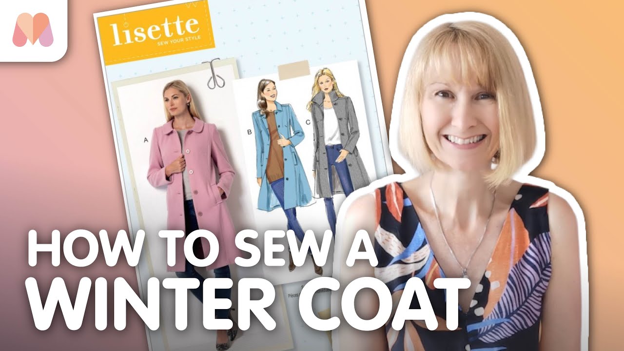 Как сшить зимнее пальто | Butterick 6385 Sewalong