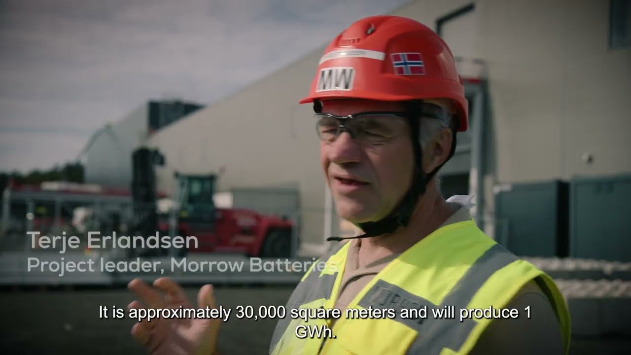 Morrow Batteries: Building Battery Cell Factory with Munters Dehumidification – Inside the Dry Room