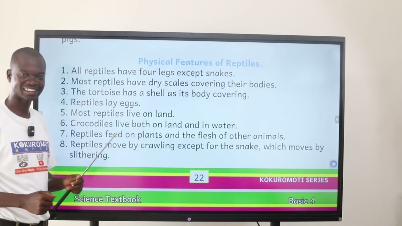 B4.1.1.2.2: Physical Features Of Animals (Science In Twi)