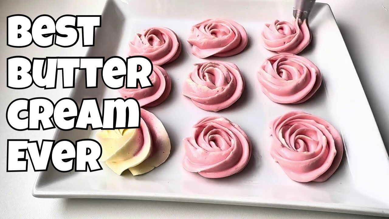 Stabilized Russian Buttercream with White Chocolate