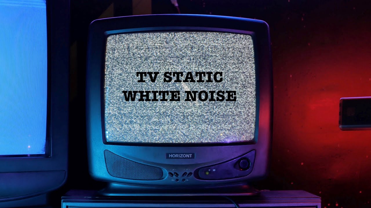 White Noise Bliss: TV Static Relaxation Video