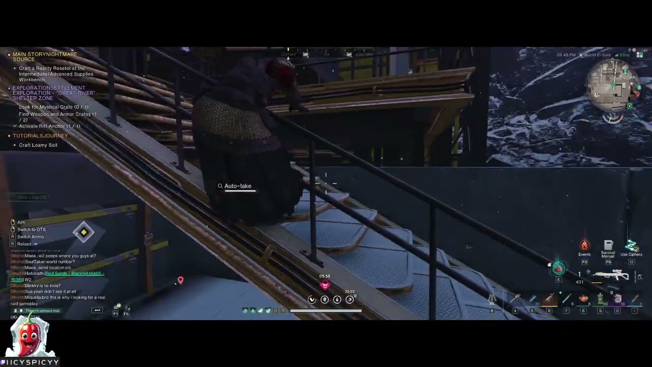 Once Human | Endless Dream Scenario | Great River Shelter Zone | Mystical Crate | Twitch iicyspicyy