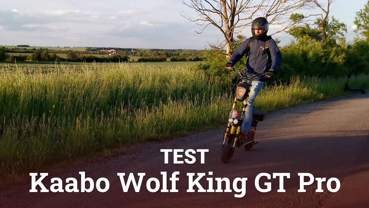 Kaabo Wolf King GT Pro je koloběžka s rychlostí 110 km/h