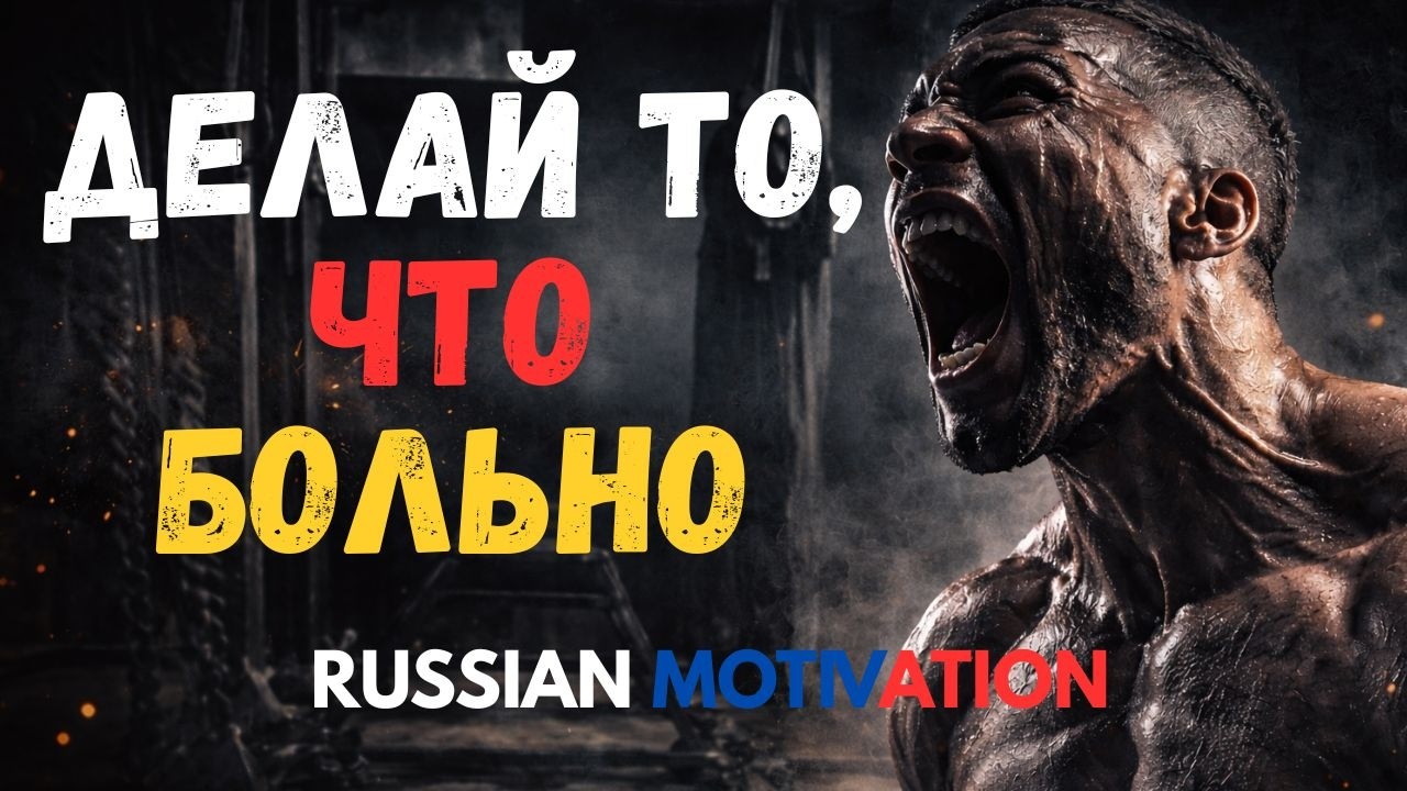 ДЕЛАЙ ТО, ЧТО БОЛЬНО - Powerful Motivational Speech