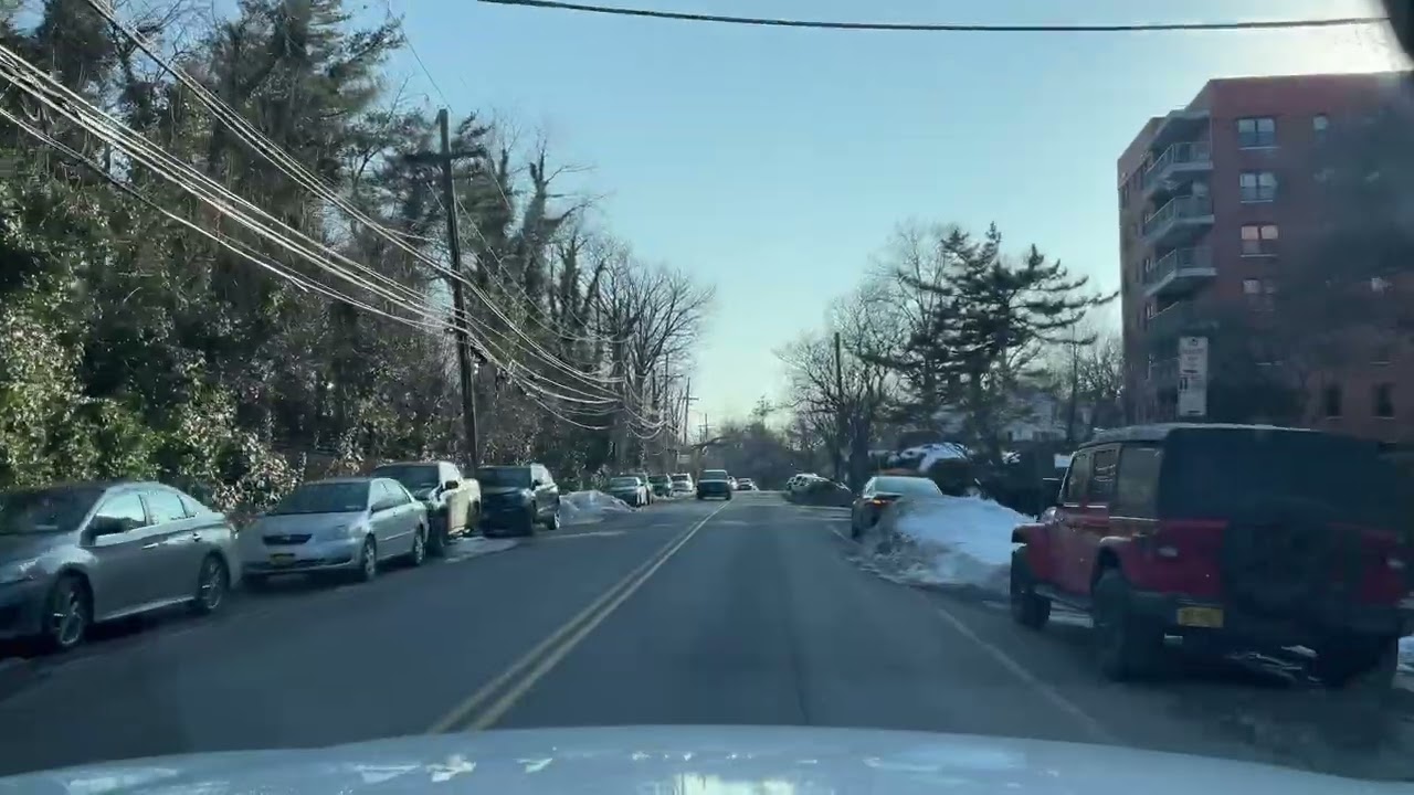 WWG 4K Drive: NY Westchester, New Roc / NYC Bronx, Pelham Gardens - Shore Rd & Hutch Pkwy 2026-02-28