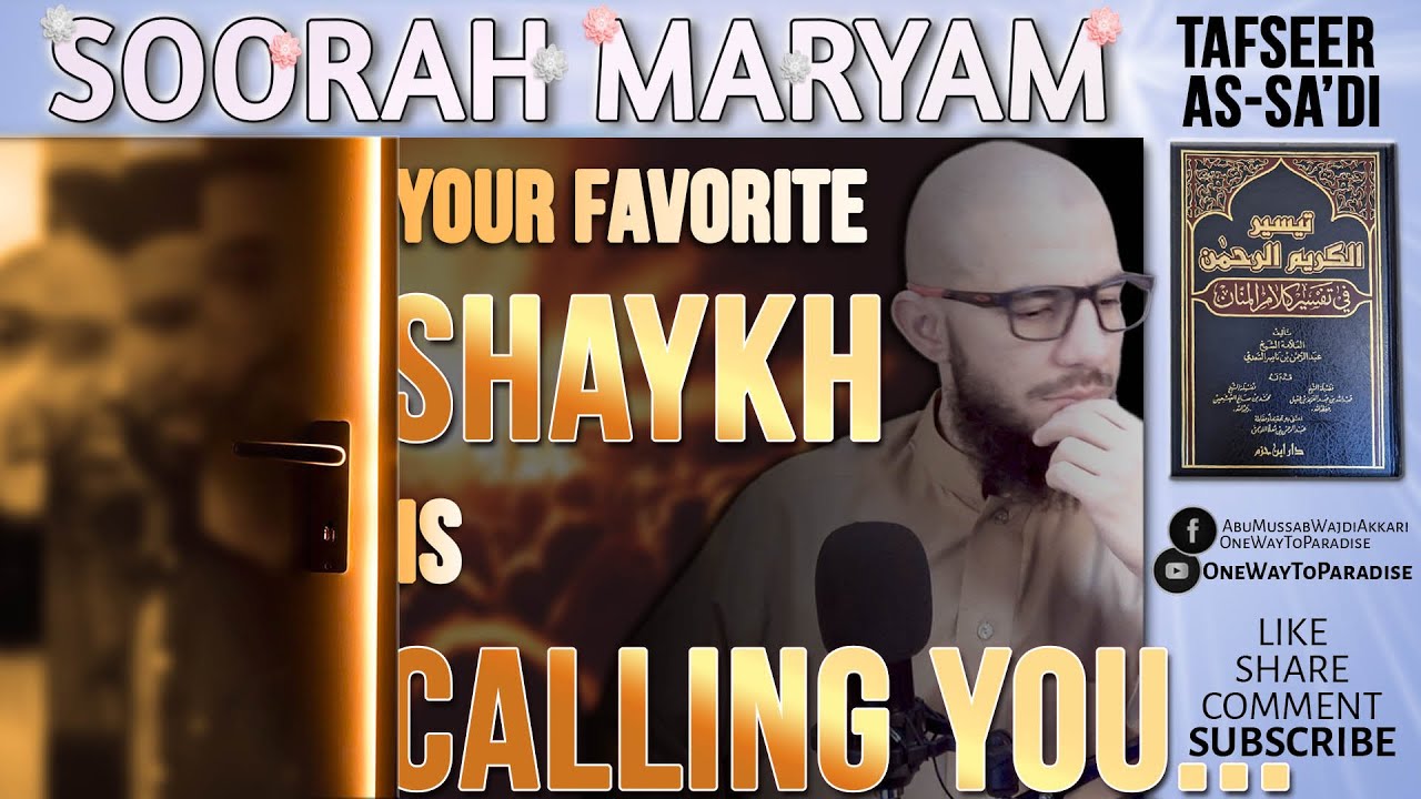 Your Favorite Shaykh is Calling You... | Clip | Abu Mussab Wajdi Akkari