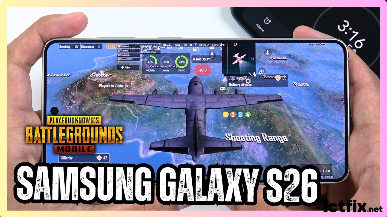 Samsung Galaxy S26 PUBG Gaming Test | Exynos 2600, 120Hz Display