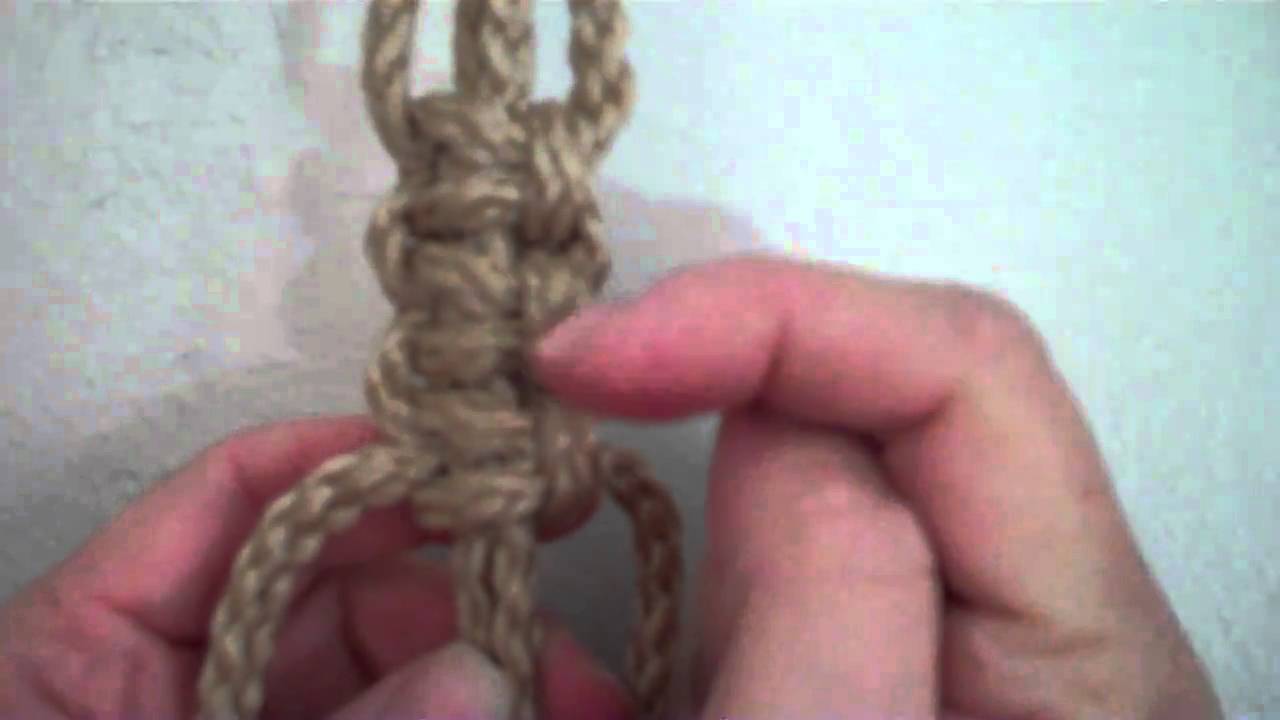 How to Make a Button Knot for your Macrame Project / Plant Hanger from MacrameForFun.com