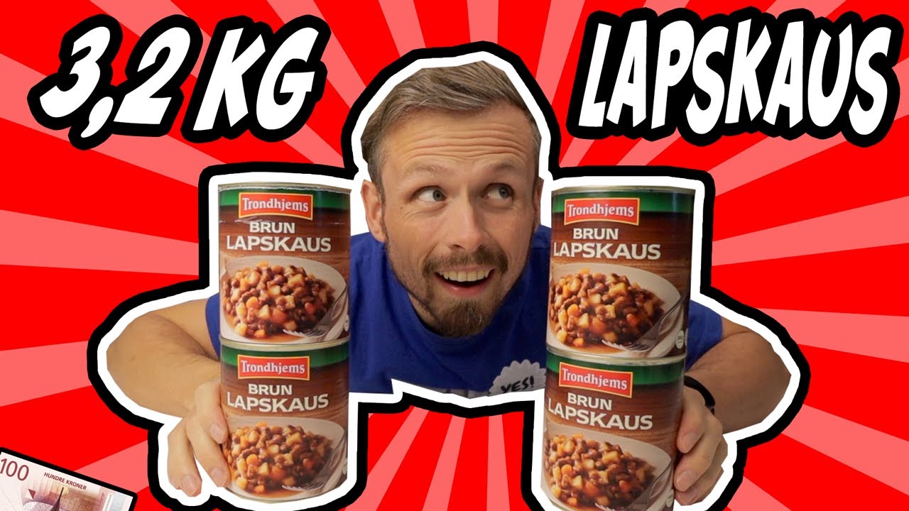Spiser 3,2KG med Brun Lapskaus! - Mett for en hundrings? Ep.53