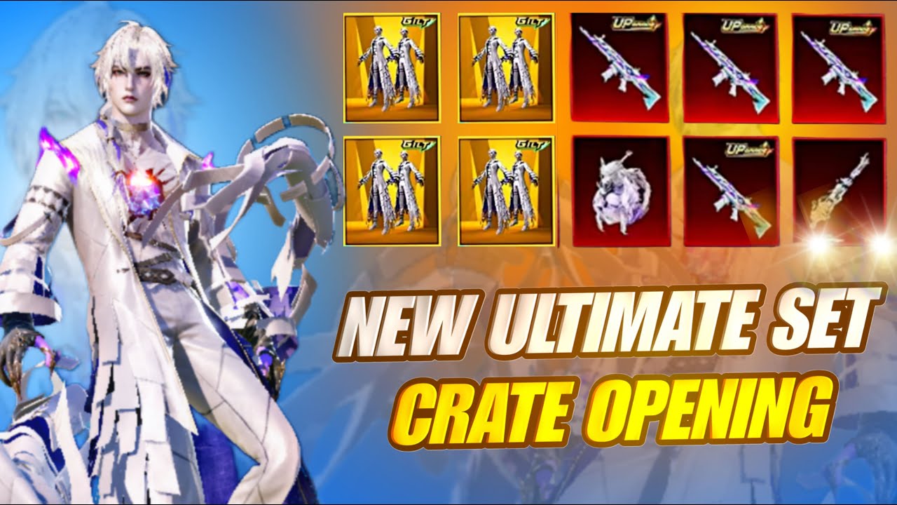 New Ultimate Upgrade Scar-L  Crate Opening | PUBG MOBILE❤️