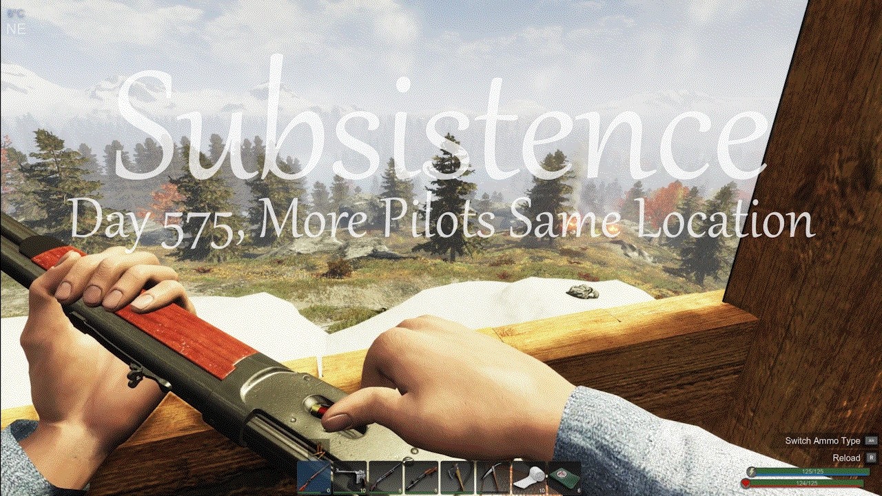 Subsistence - Day 575 - Starvation Pond Base - More Pilots (Autumn, 4k)