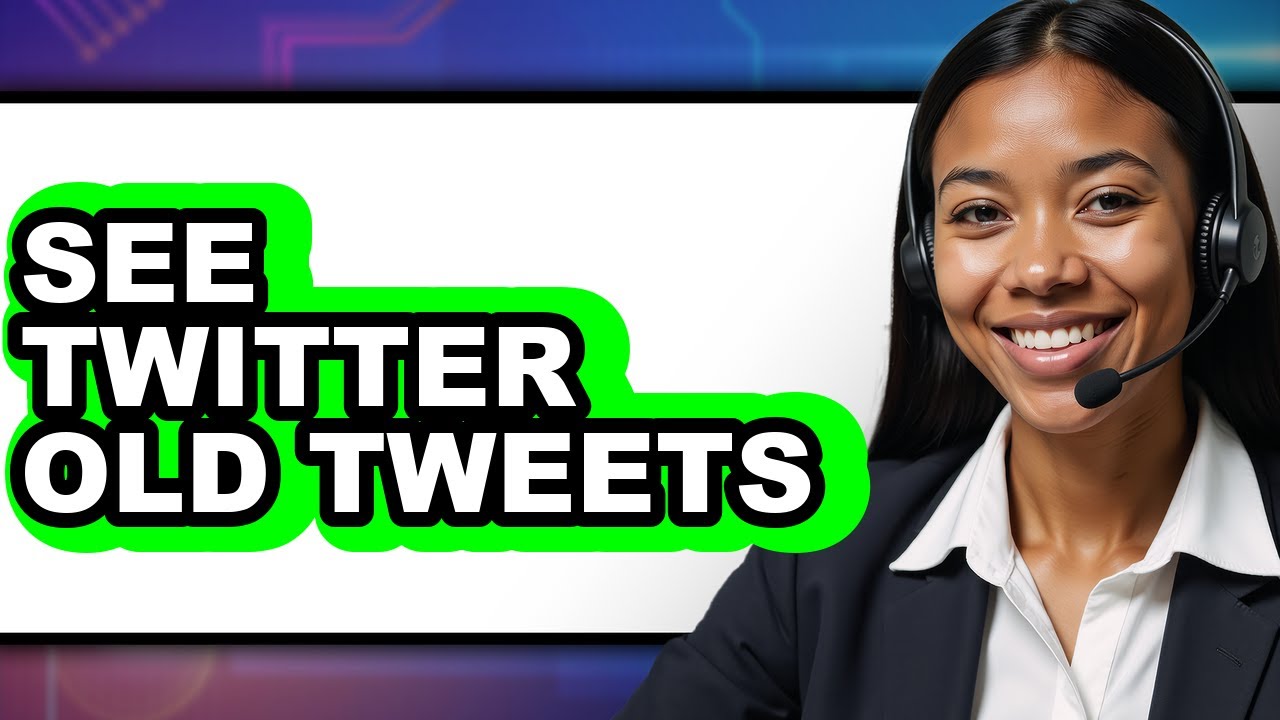 How to See Twitter Old Tweets (Only Way)