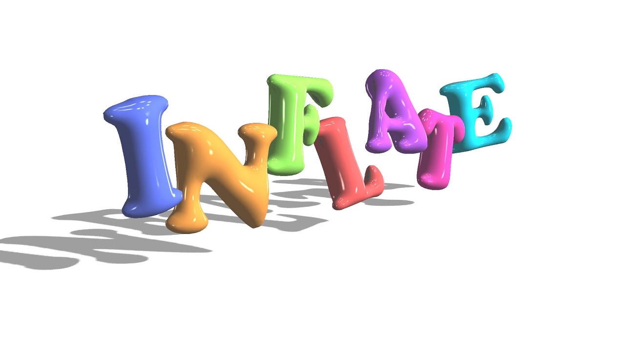 Inflate 3D Text Effect in Photoshop CC 2017
