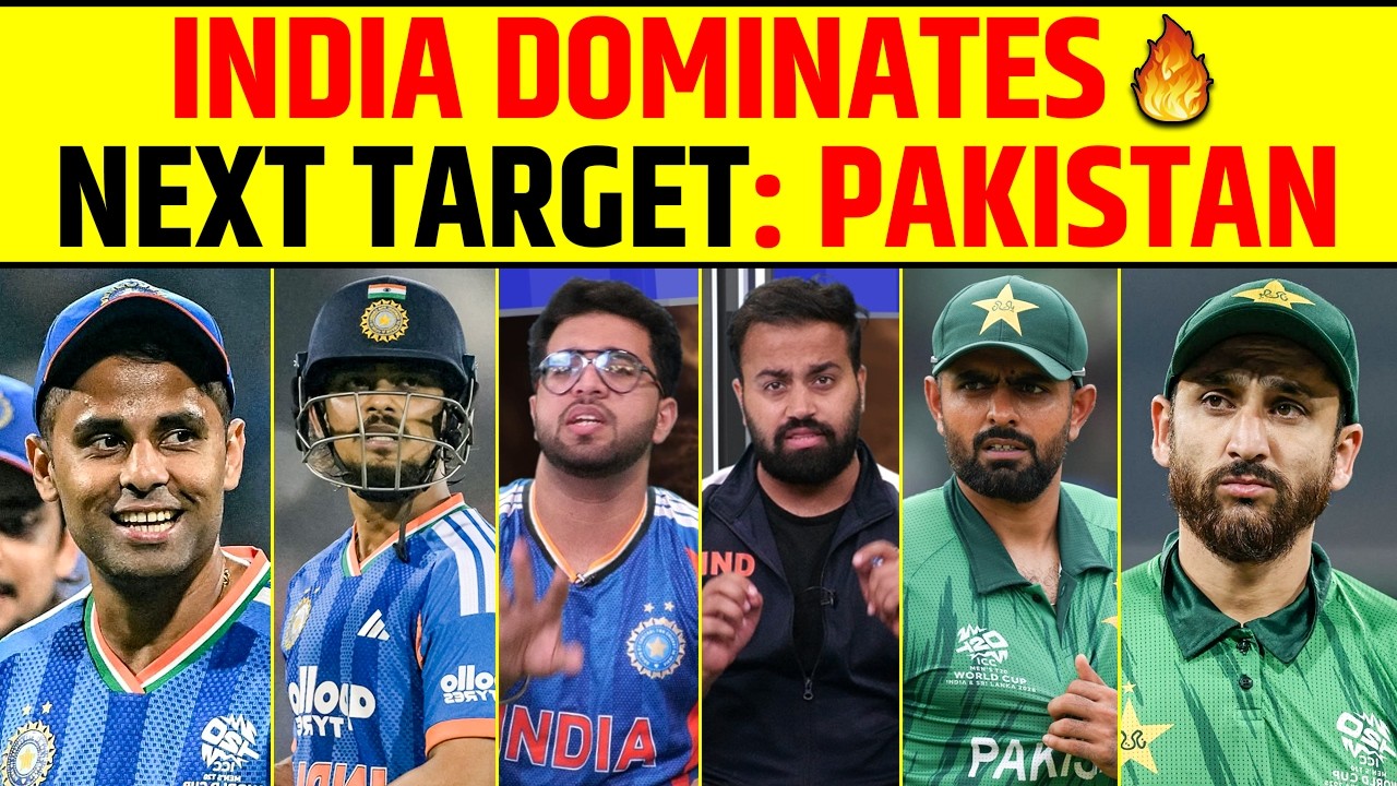 INDIA ON RAMPAGE 🔥 NEXT TARGET: PAKISTAN || NAMIBIA CRUSHED BY 93 RUNS #indvspak #t20worldcup2026