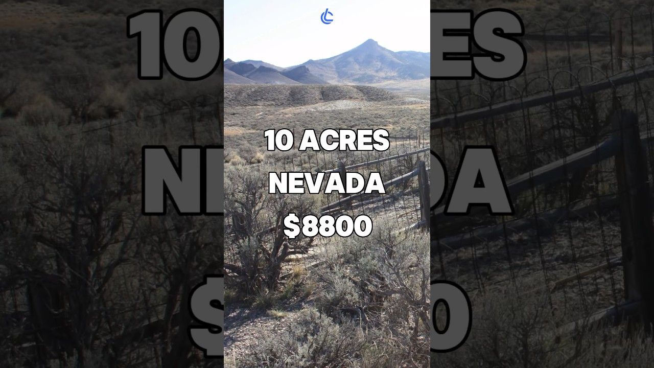 10 Acres for Sale in Montello, Nevada for $8,800. Taxes are $28/year #land #property #viral #fyp