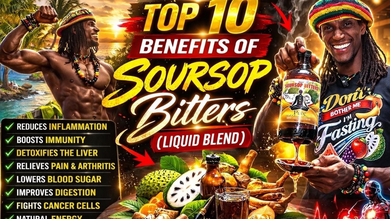 HEAL YOUR GUT FAST! | TOP 10 BENEFITS OF SOURSOP BITTERS YOU WONT BELIEVE! 