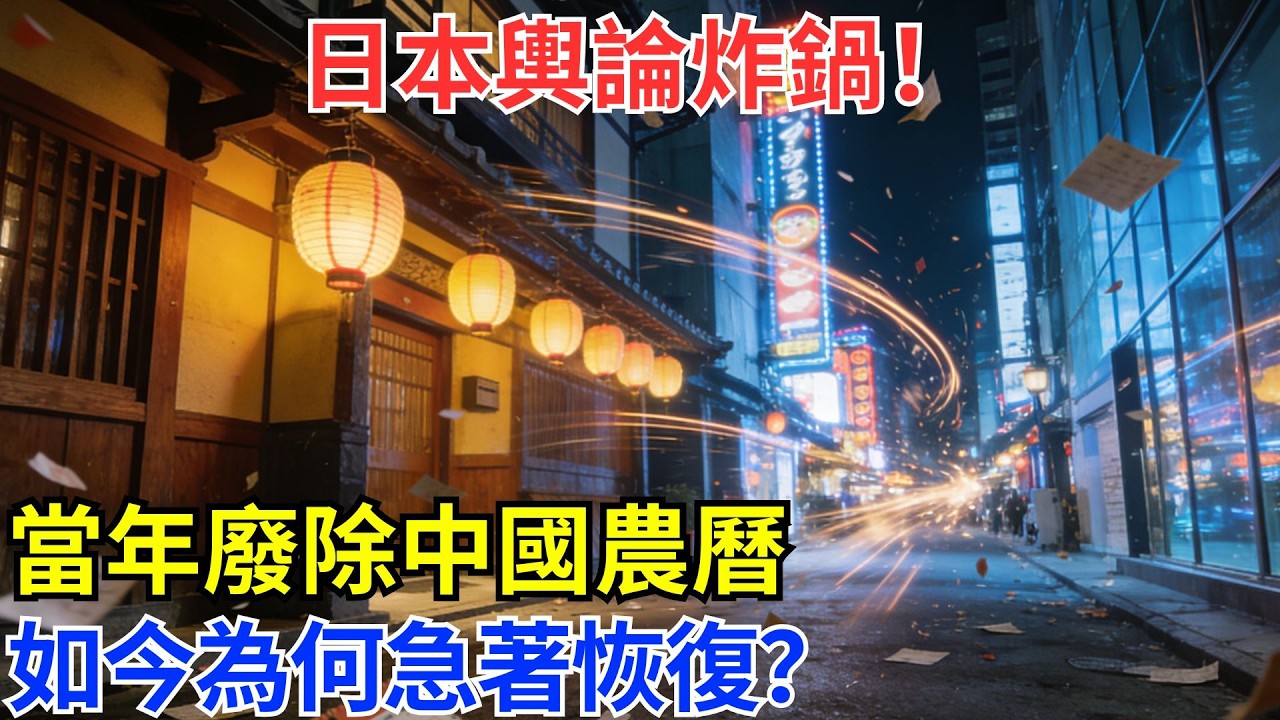 日本人吵翻了！廢除中國農歷150年，如今為何急著要恢復？#基建 #科技 #科普 #奇跡 #世界奇跡 #基建狂魔