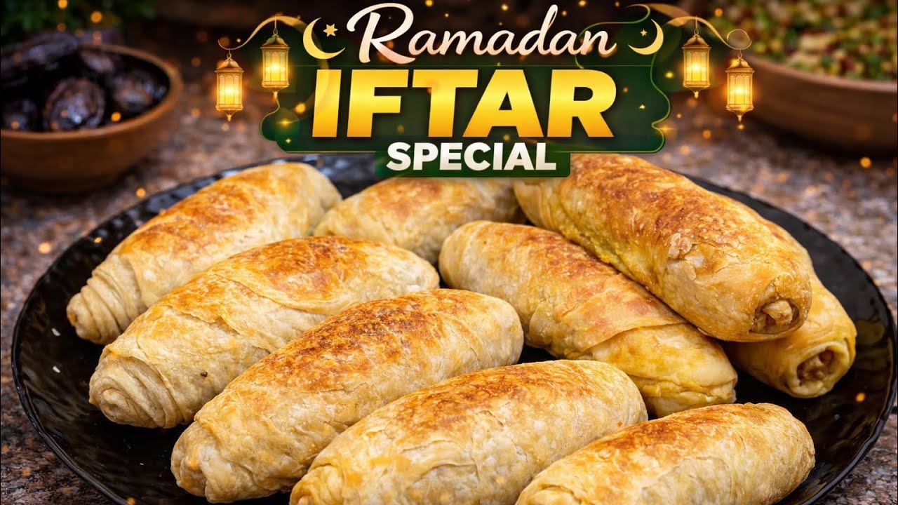 Oil-Free & Ultra Crispy Healthy😍Recipe! Perfect Ramadan Iftar Special,