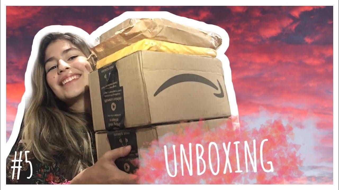 Unboxing #5 | Amazon, Skoob, Enjoei | Barbarah Gusmão