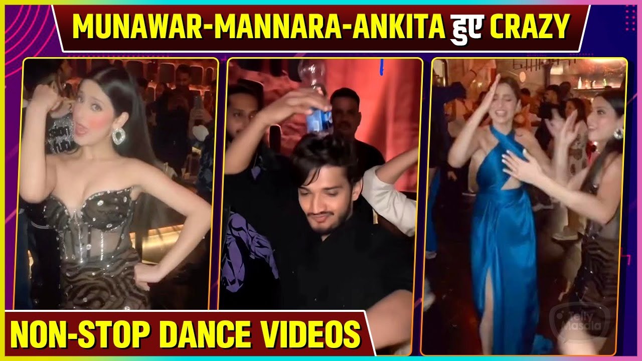Munawar Dances On Jamal Kudu, Mannara, Ankita, Vicky, Abhishek & Isha NON-STOP Crazy Move | BB 17