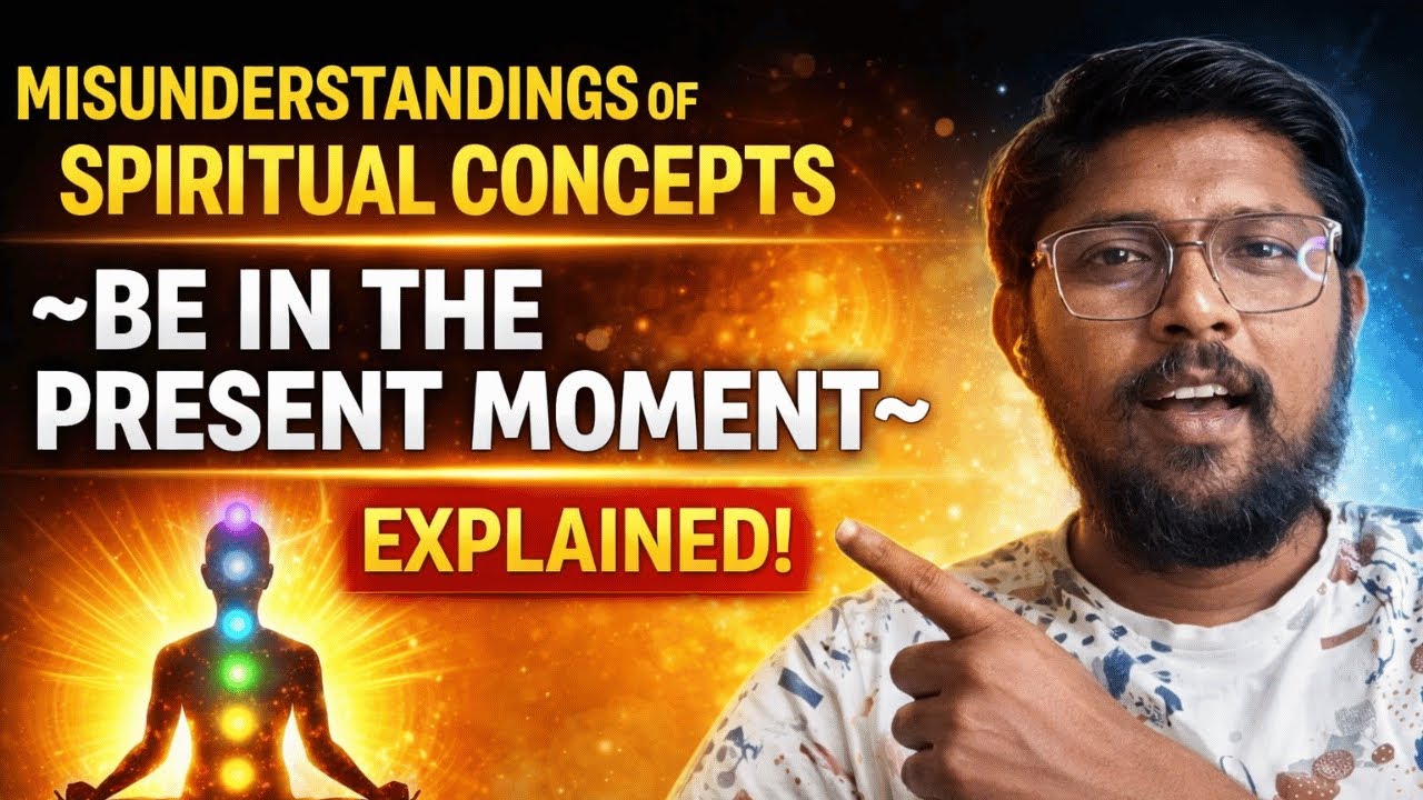 The BIG Misunderstanding of ‘Be in the Present Moment’ | Spiritual Truth Explained