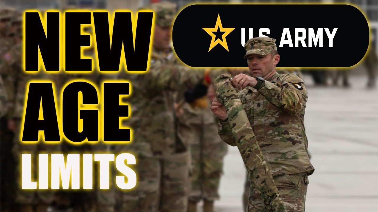 MINIMUM AND MAXIMUM age of Enlistment in the Army in 2024 | Too old? or Too young?