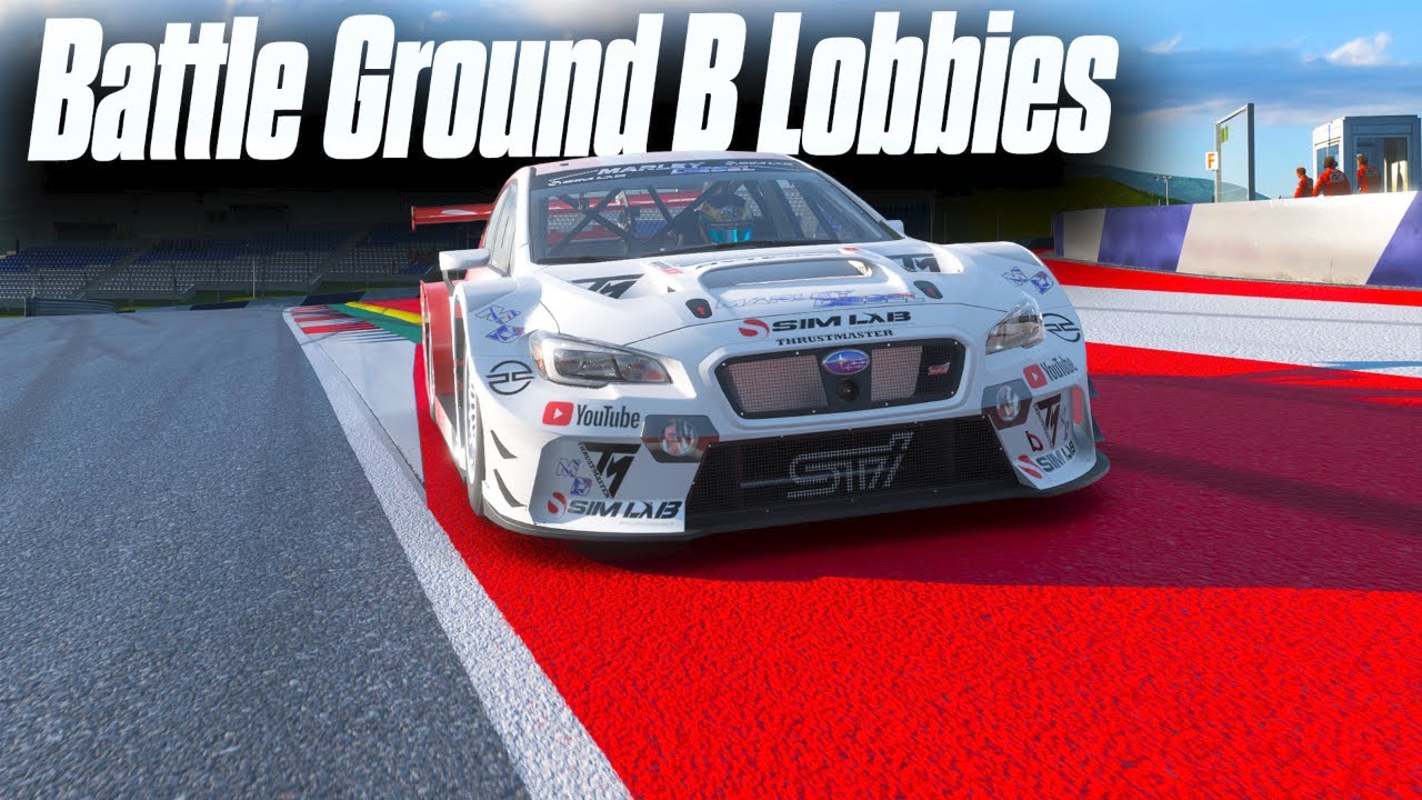 B Lobby Battle Grounds.... It can be good racing and this proved it