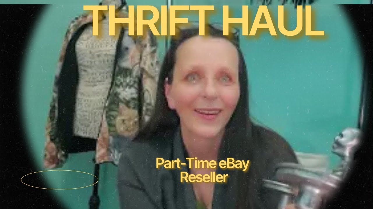 Thrift Haul Part Time eBay Reseller Thrifting For Profit