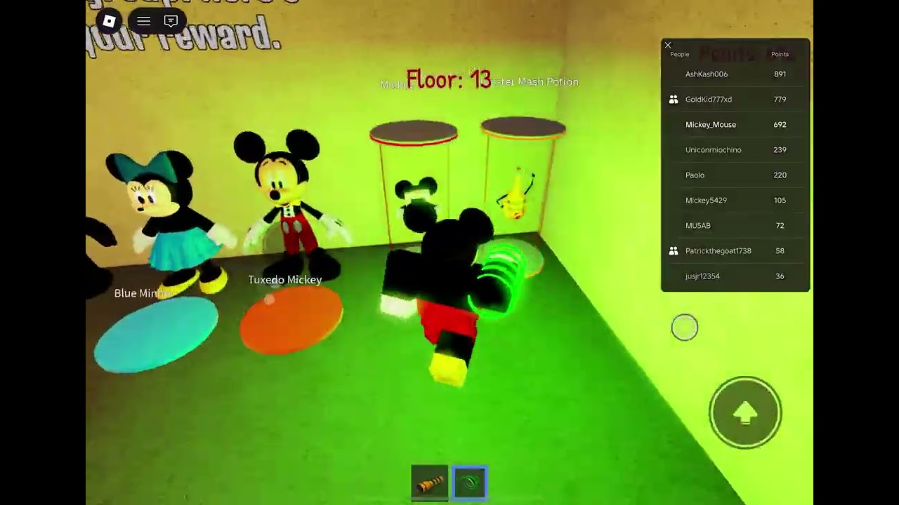Mickey elevator 